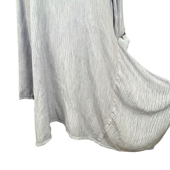 Soft Surroundings Pale Blue Cowl Neck Lagenlook Tunic M - Picture 5 of 8